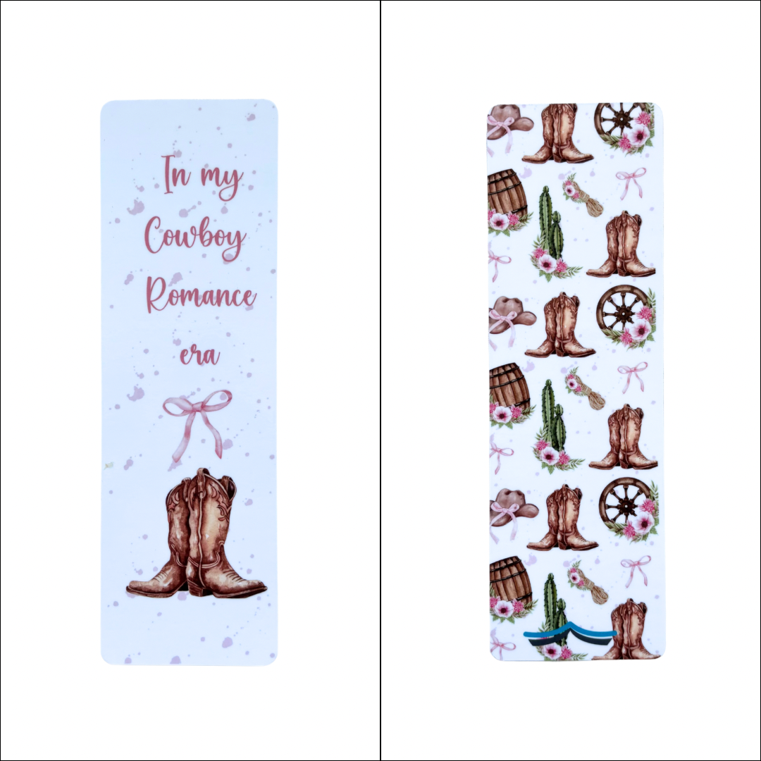Papieren boekenlegger Cowboy Romance
