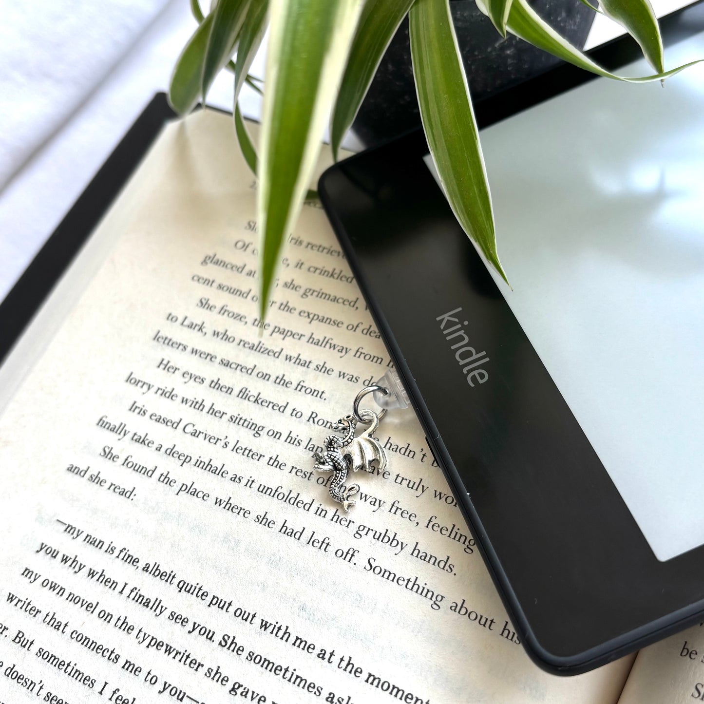 E-reader dust plug Draak