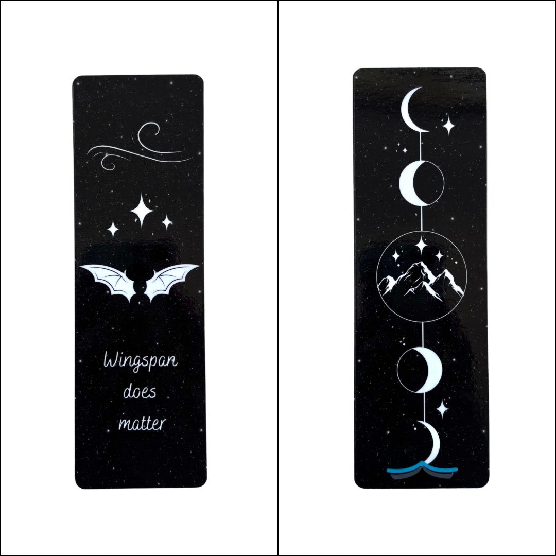 Papieren boekenlegger Night Court wingspan