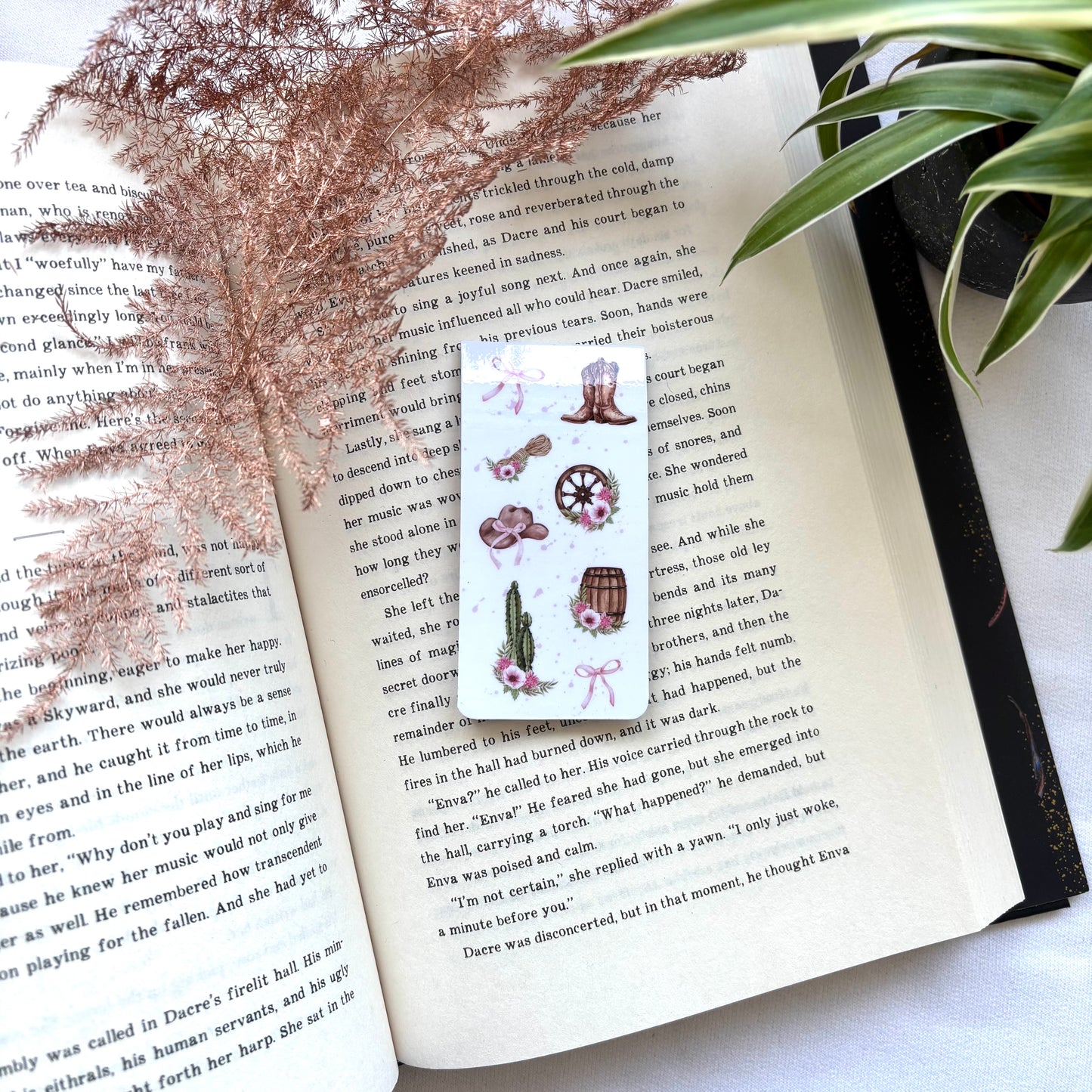 Magnetische boekenlegger Cowboy Romance