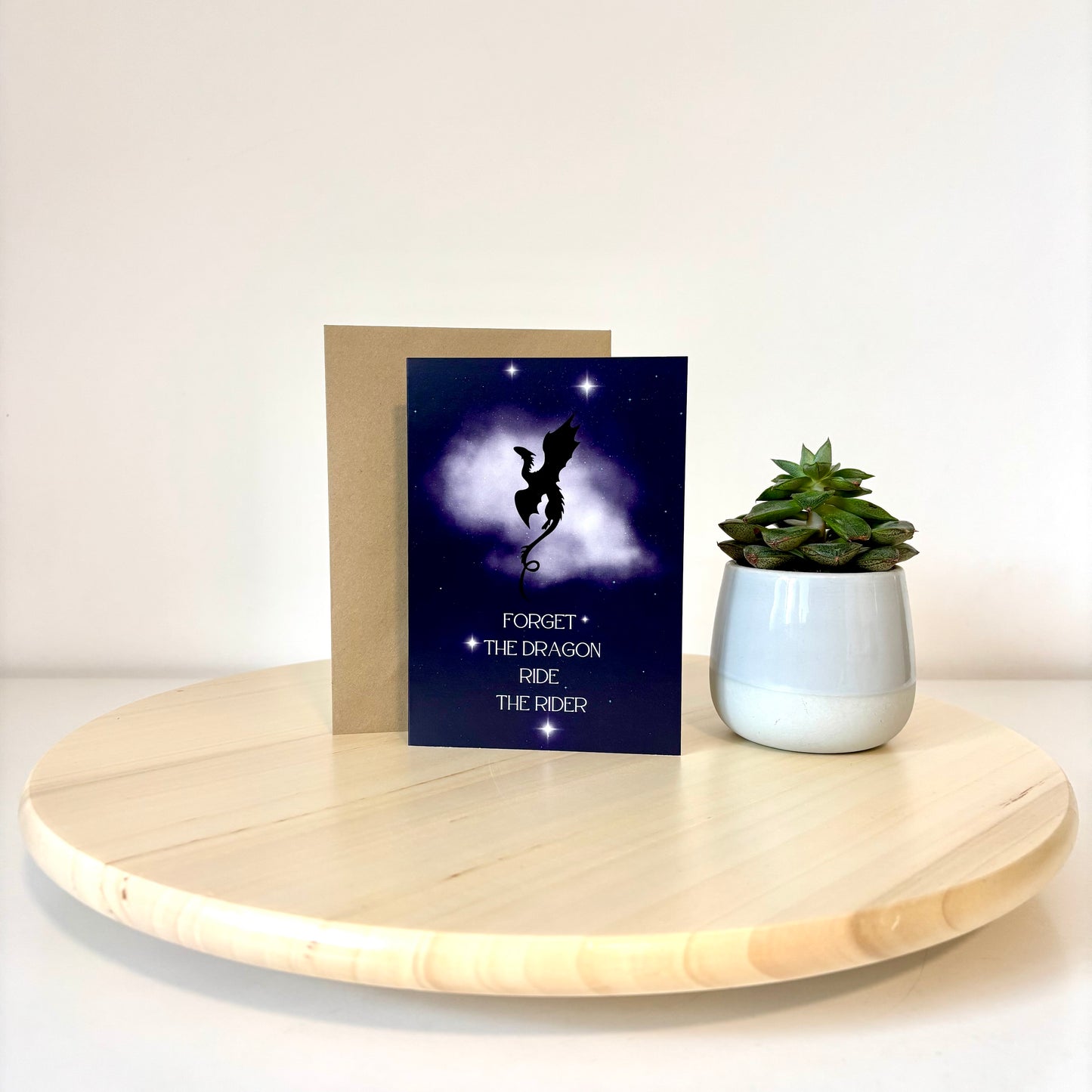 Bookish Wenskaart Dragon Fire