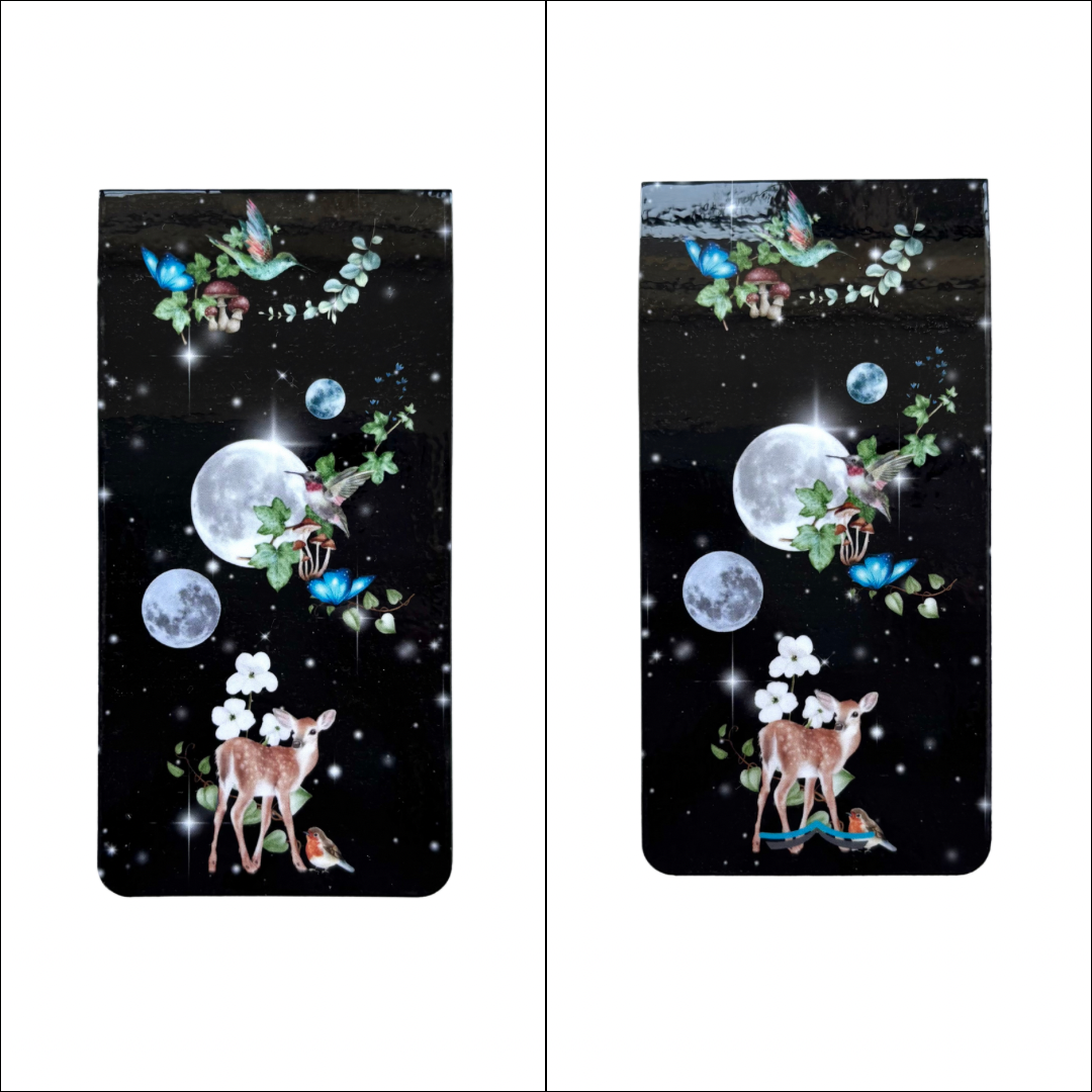Magnetische boekenlegger Fantasy Forest