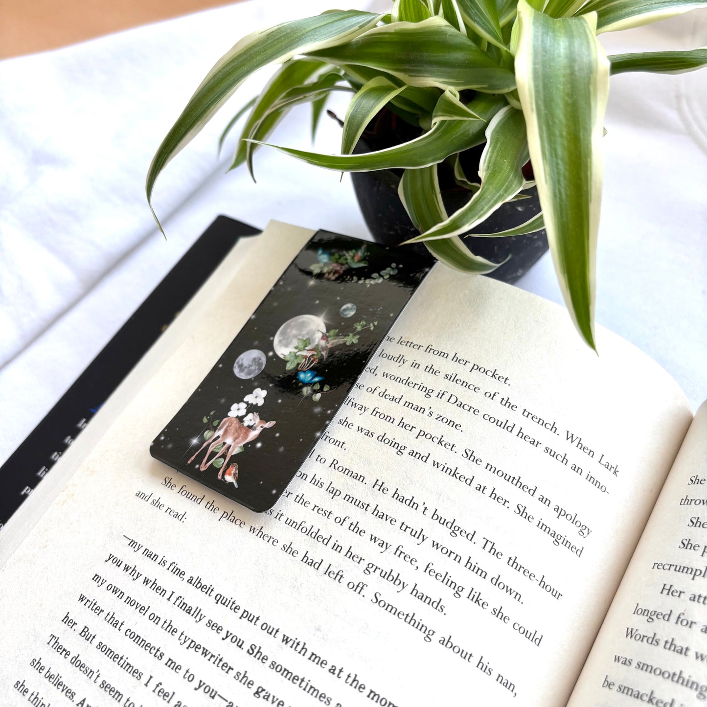 Magnetische boekenlegger Fantasy Forest