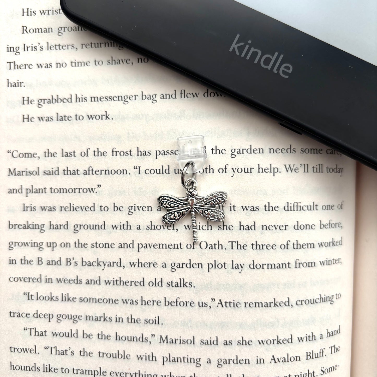 E-reader dust plug Libelle