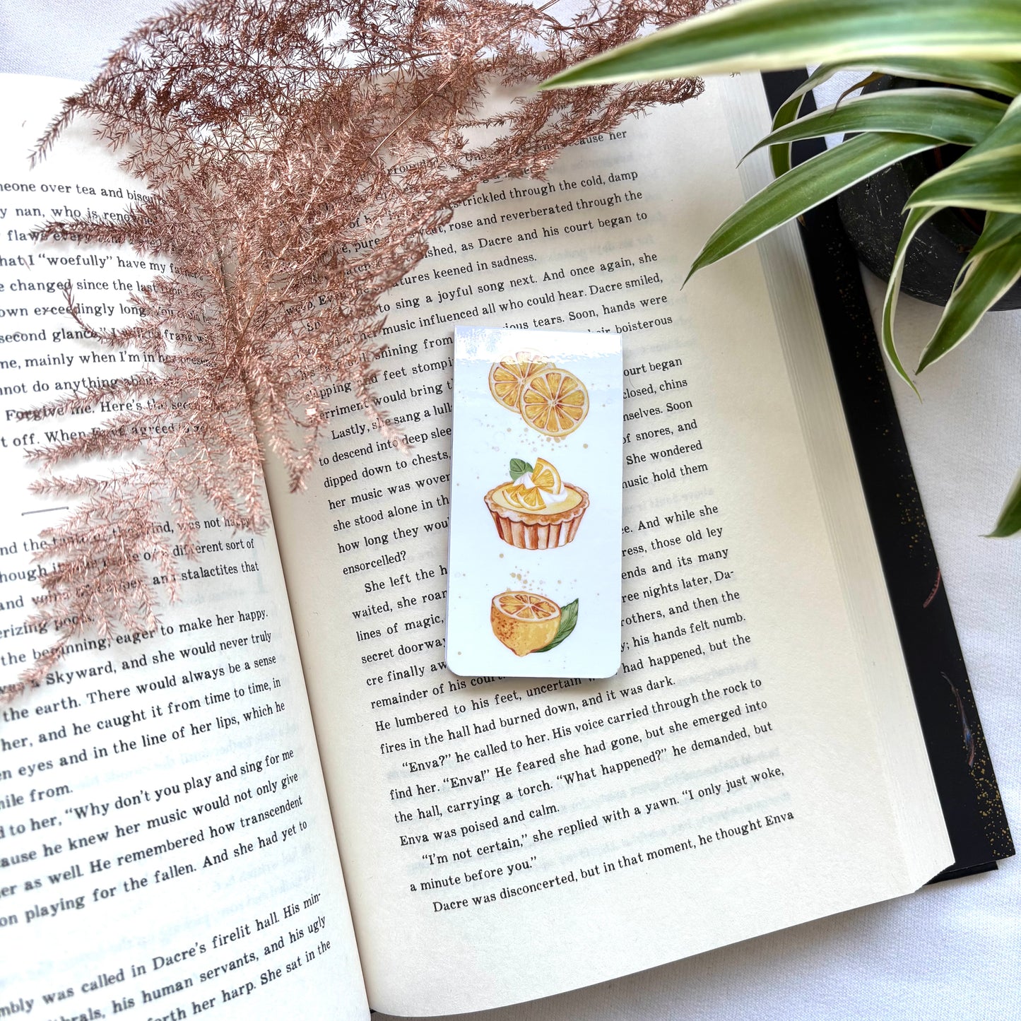 Magnetische boekenlegger Lemonpie