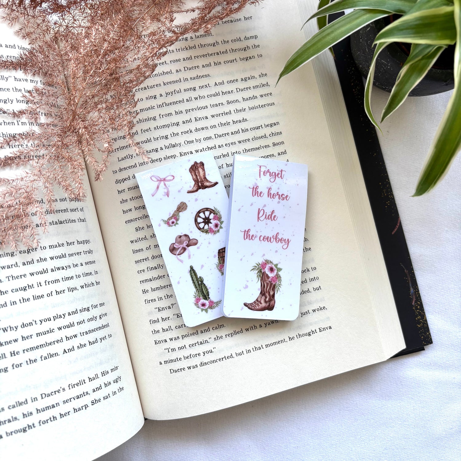 Magnetische boekenleggers