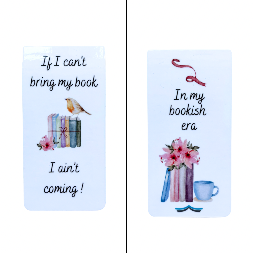 Magnetische boekenlegger If I can’t bring my book