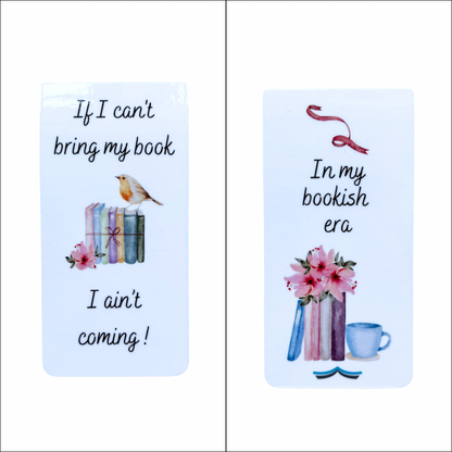 Magnetische boekenlegger If I can’t bring my book