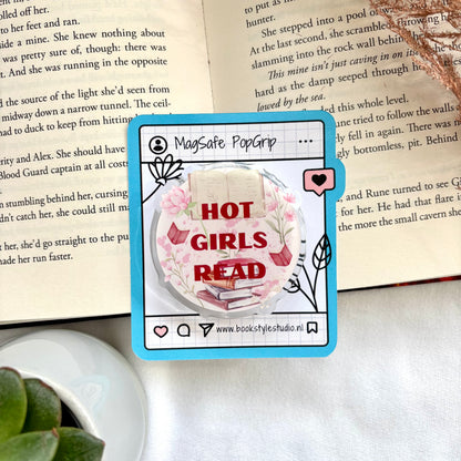 MagSafe PopGrip E-reader Hot Girls Read