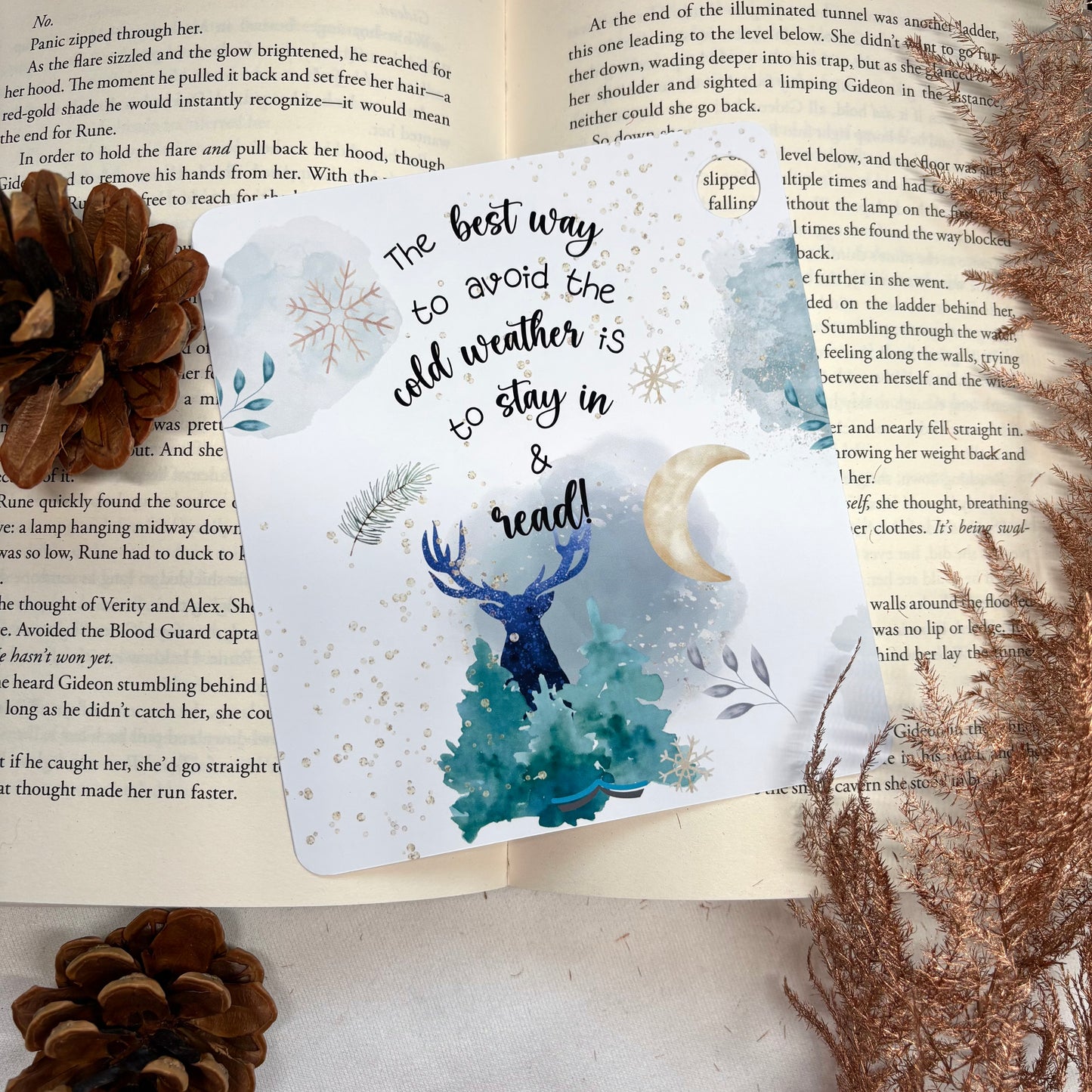 E-reader Insert Winter Fantasy