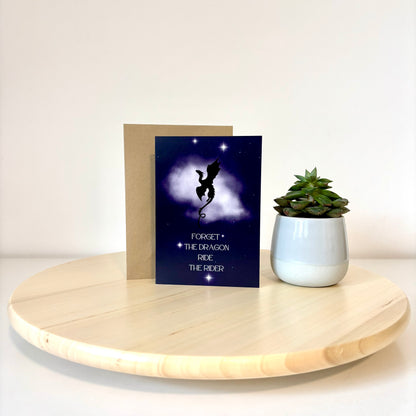 Bookish Wenskaart Dragon Fire