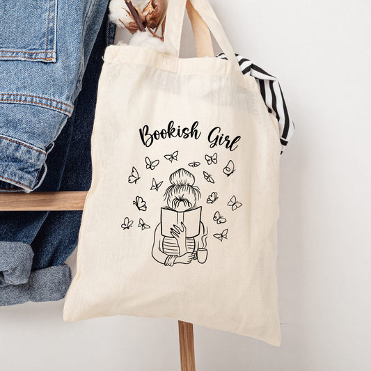 Tote bag Bookish Girl