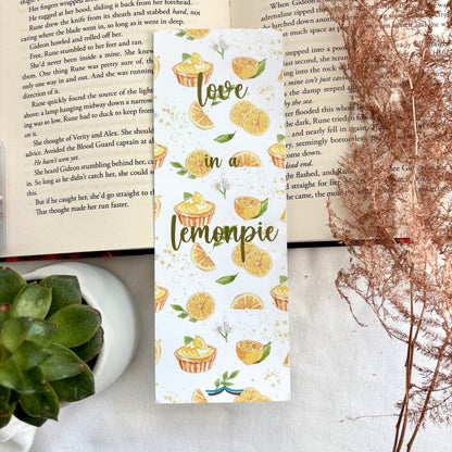 Papieren boekenlegger Lemon Pie
