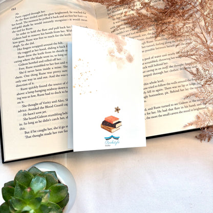 Bookish Wenskaart Adventurous Letters