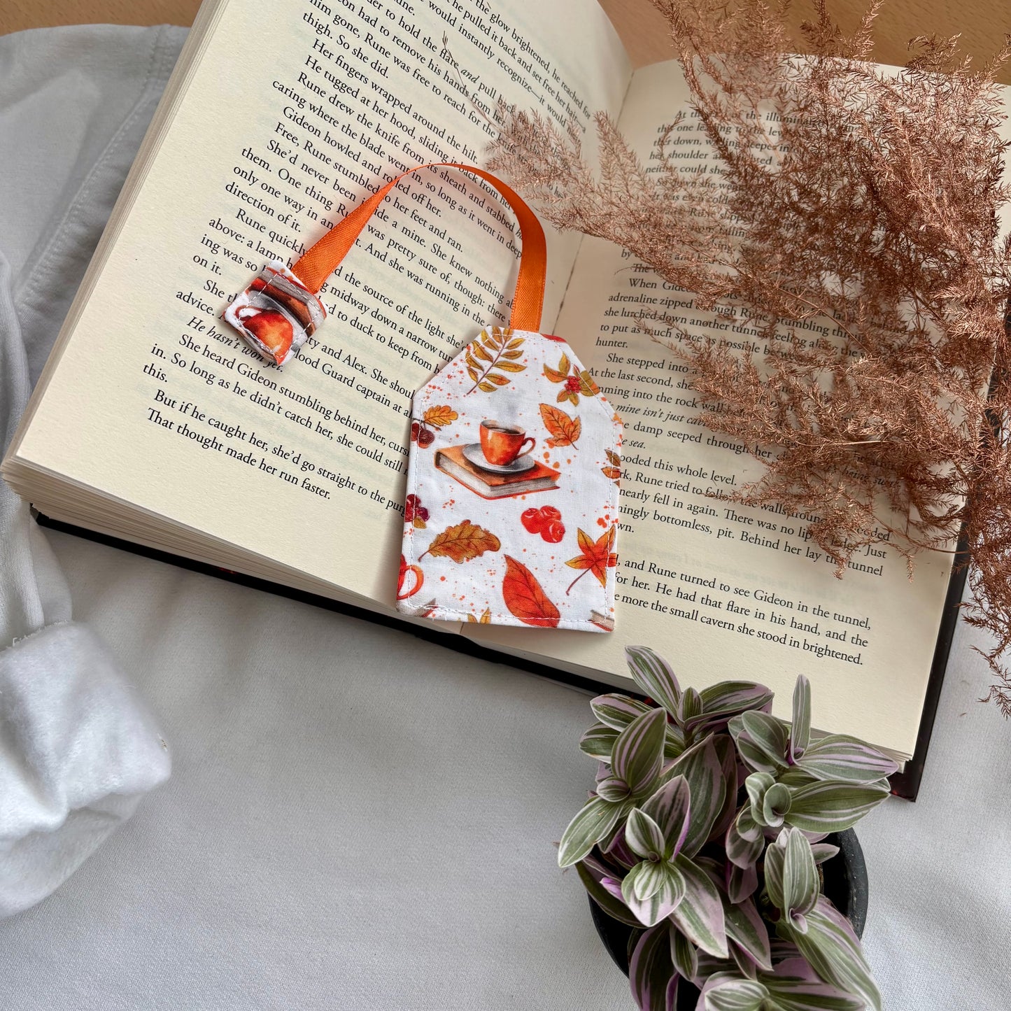 Theezakje boekenlegger Cozy Fall