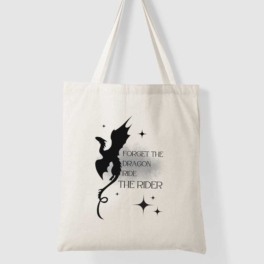Tote bag Dragon Fire