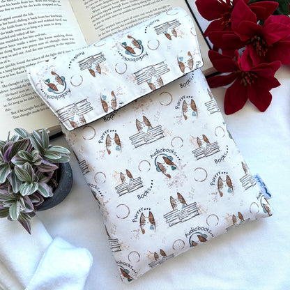 Boek Sleeve Reading Cat