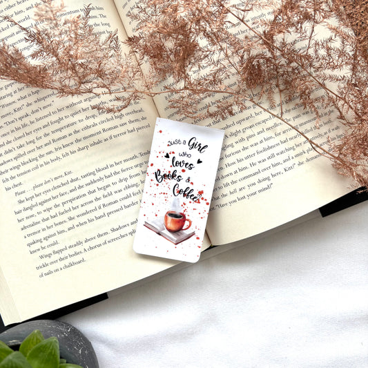 Magnetische boekenlegger Cozy Fall Just a girl