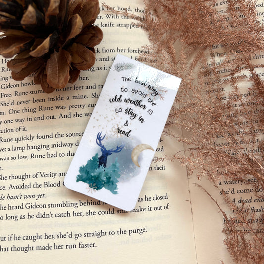 Magnetische boekenlegger Winter Fantasy