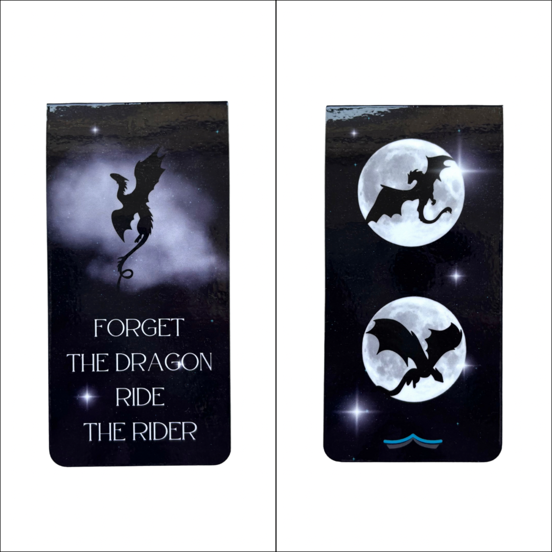 Magnetische boekenlegger Dragon Fire ride the rider