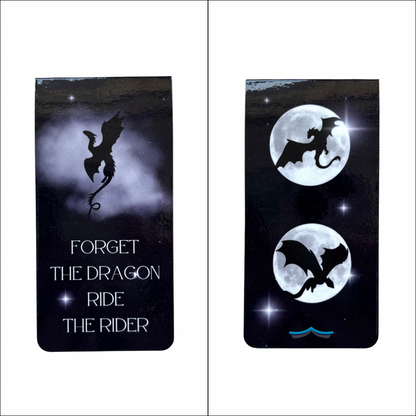 Magnetische boekenlegger Dragon Fire ride the rider