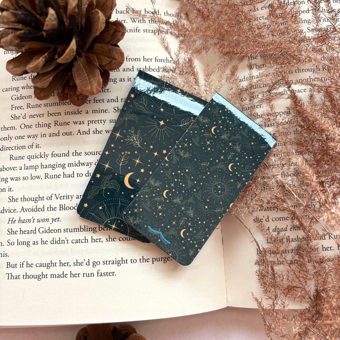 Magnetische boekenlegger Starlit Garden