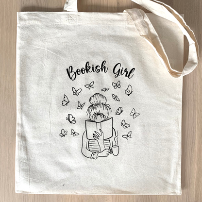 Tote bag Bookish Girl