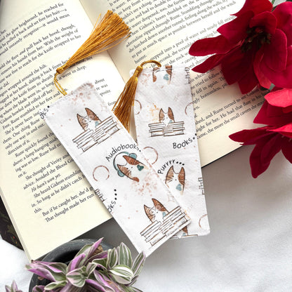 No Waste boekenlegger Reading Cat