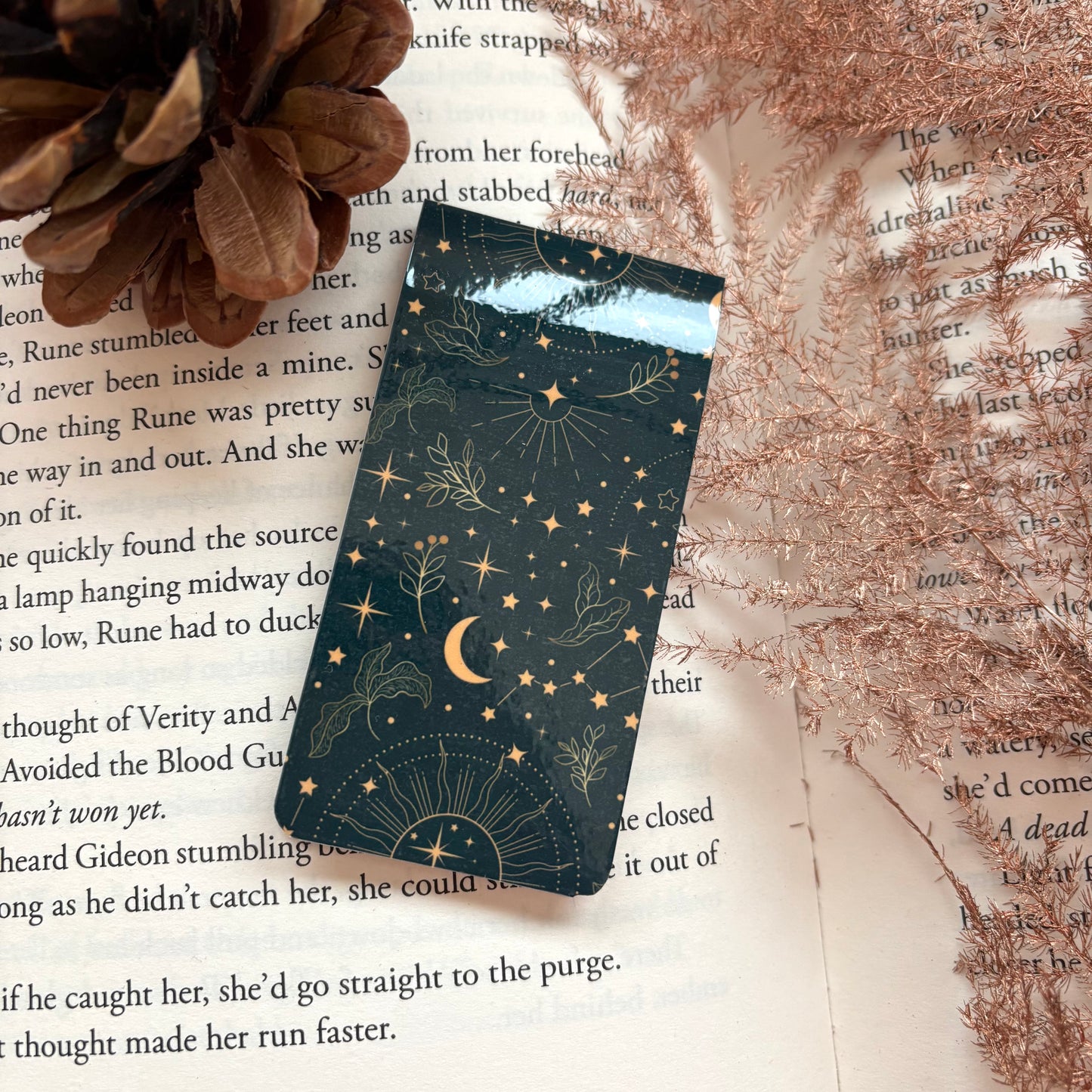 Magnetische boekenlegger Starlit Garden