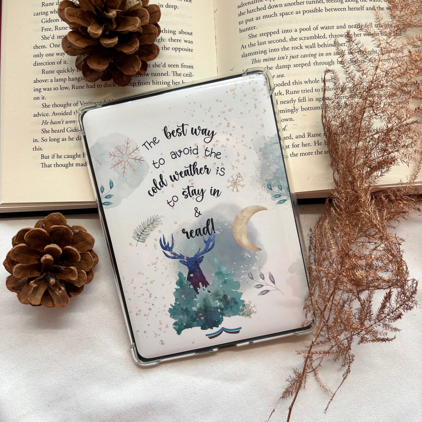 E-reader Insert Winter Fantasy