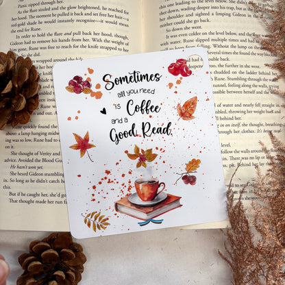 E-reader Insert Cozy Fall Good Read