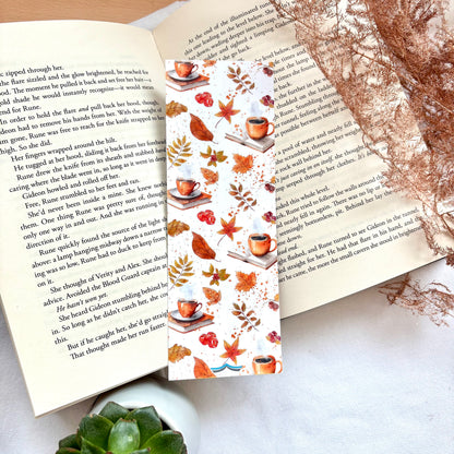 Papieren boekenlegger Cozy Fall
