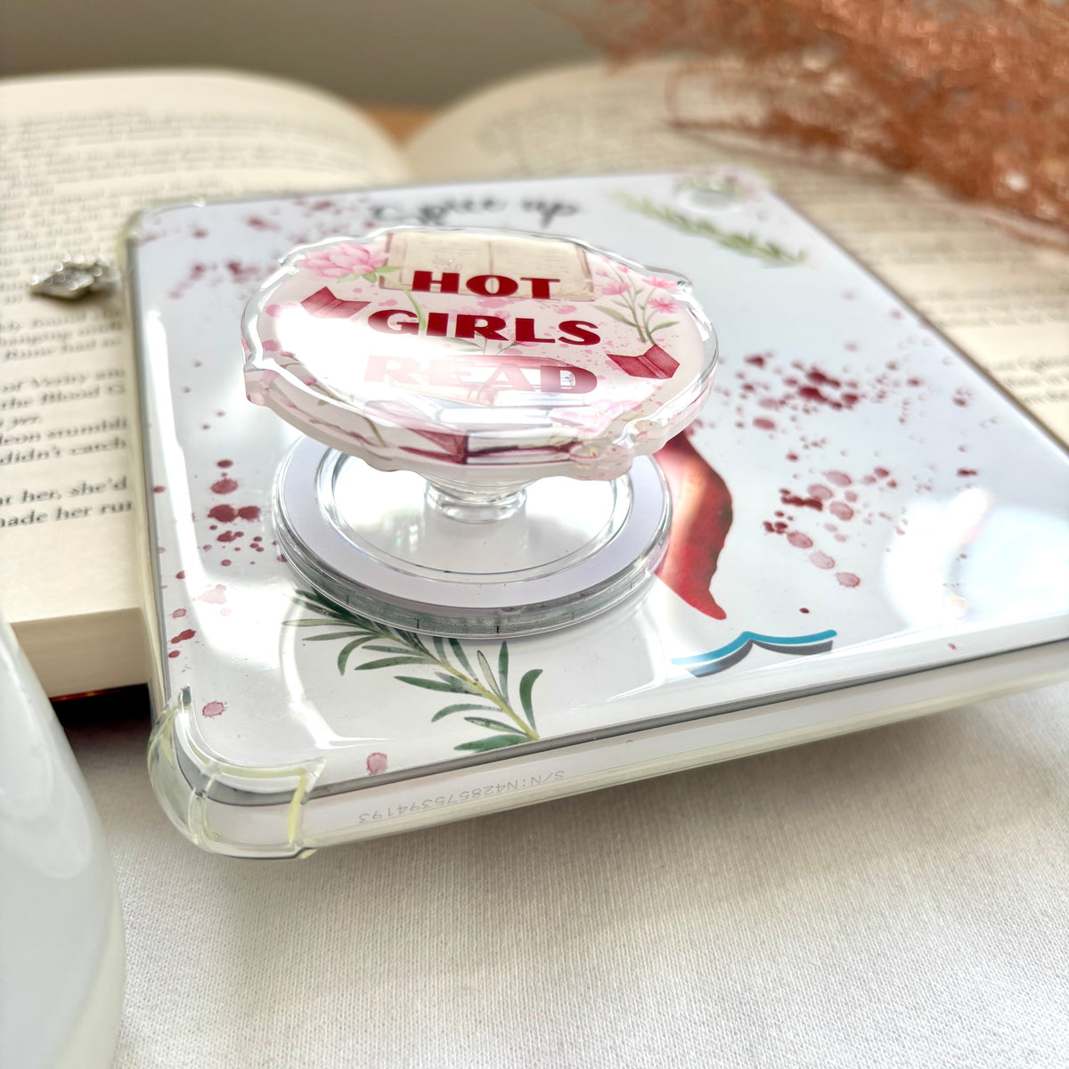 MagSafe PopGrip E-reader Hot Girls Read