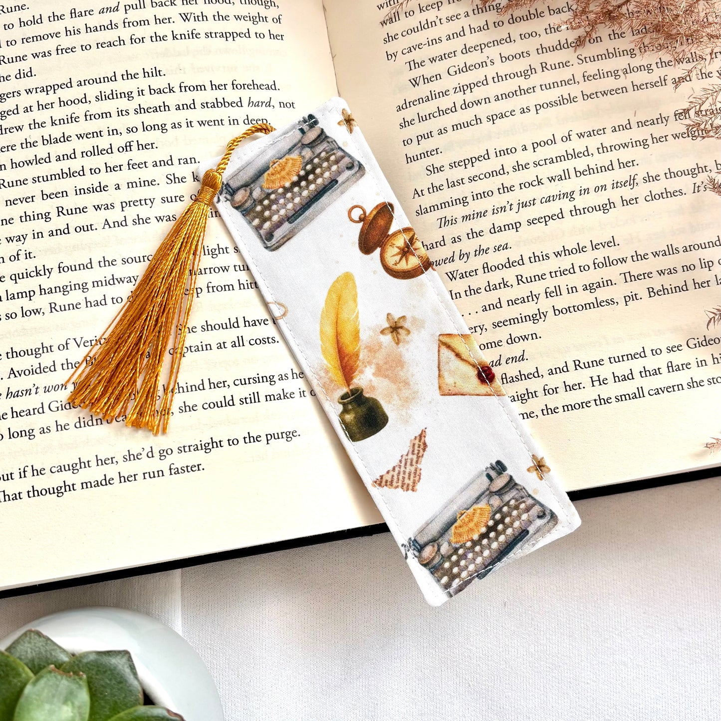 No Waste boekenlegger Adventurous Letters