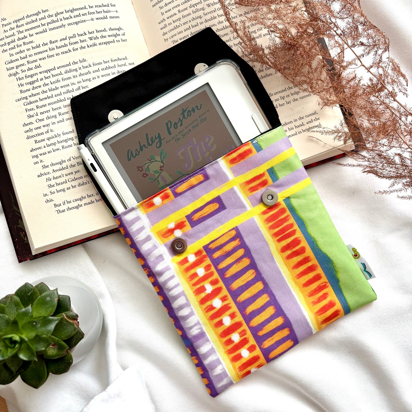 E-reader Library Colors Cut Studio Copp