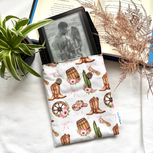 E-reader Sleeve Cowboy Romance