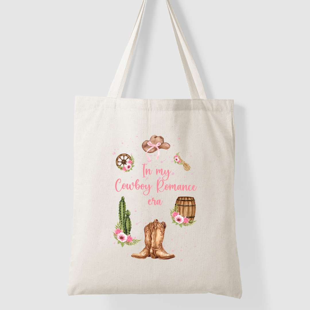 Tote bag Cowboy Romance