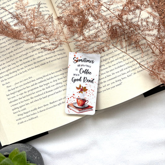 Magnetische boekenlegger Cozy Fall Good read