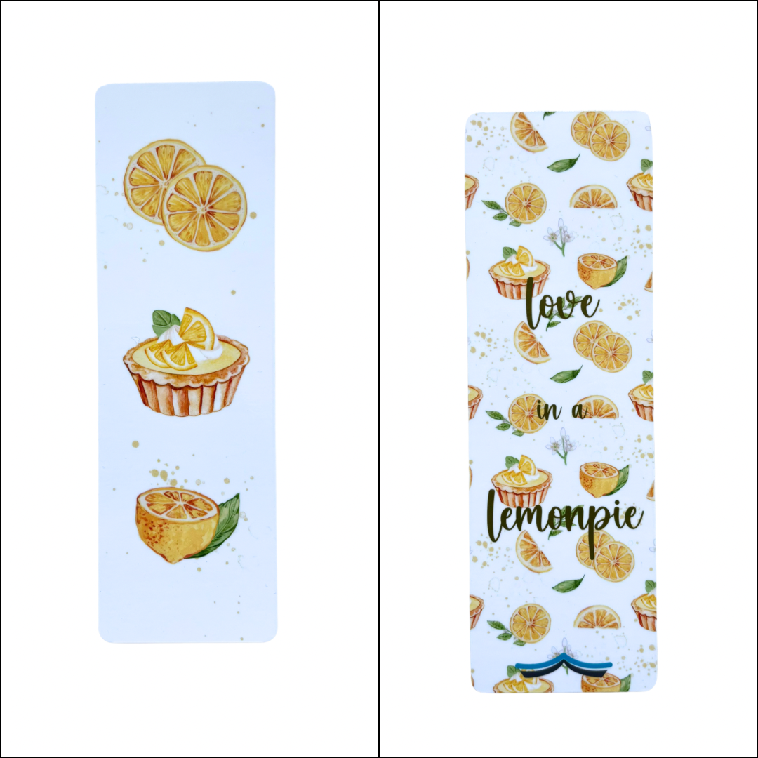 Papieren boekenlegger Lemonpie