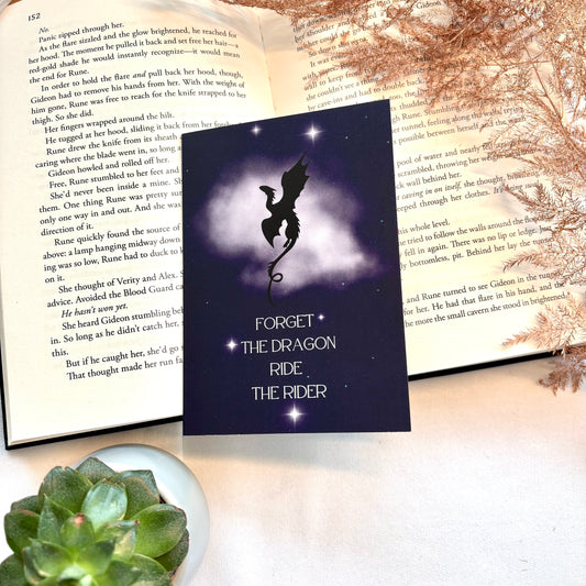 Bookish Wenskaart Dragon Fire
