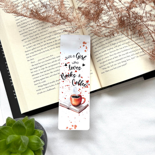 Papieren boekenlegger Cozy Fall Just a girl
