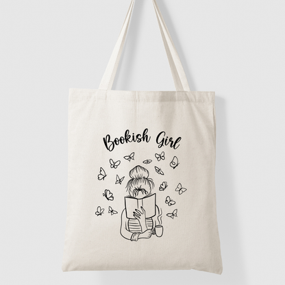Tote bag Bookish Girl
