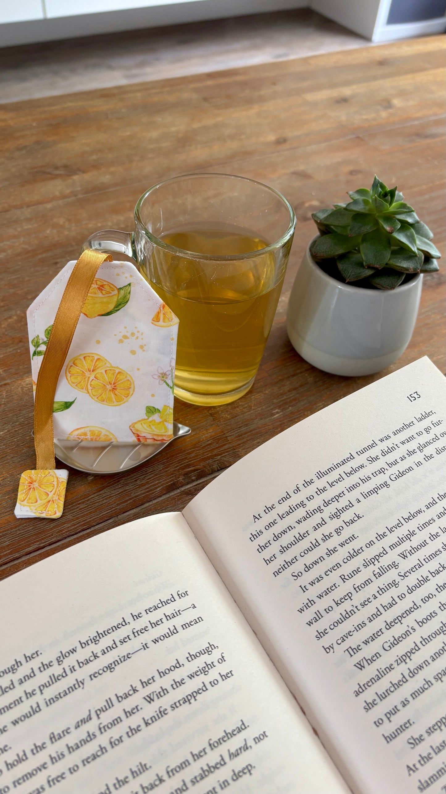 Theezakje boekenlegger Lemon Pie