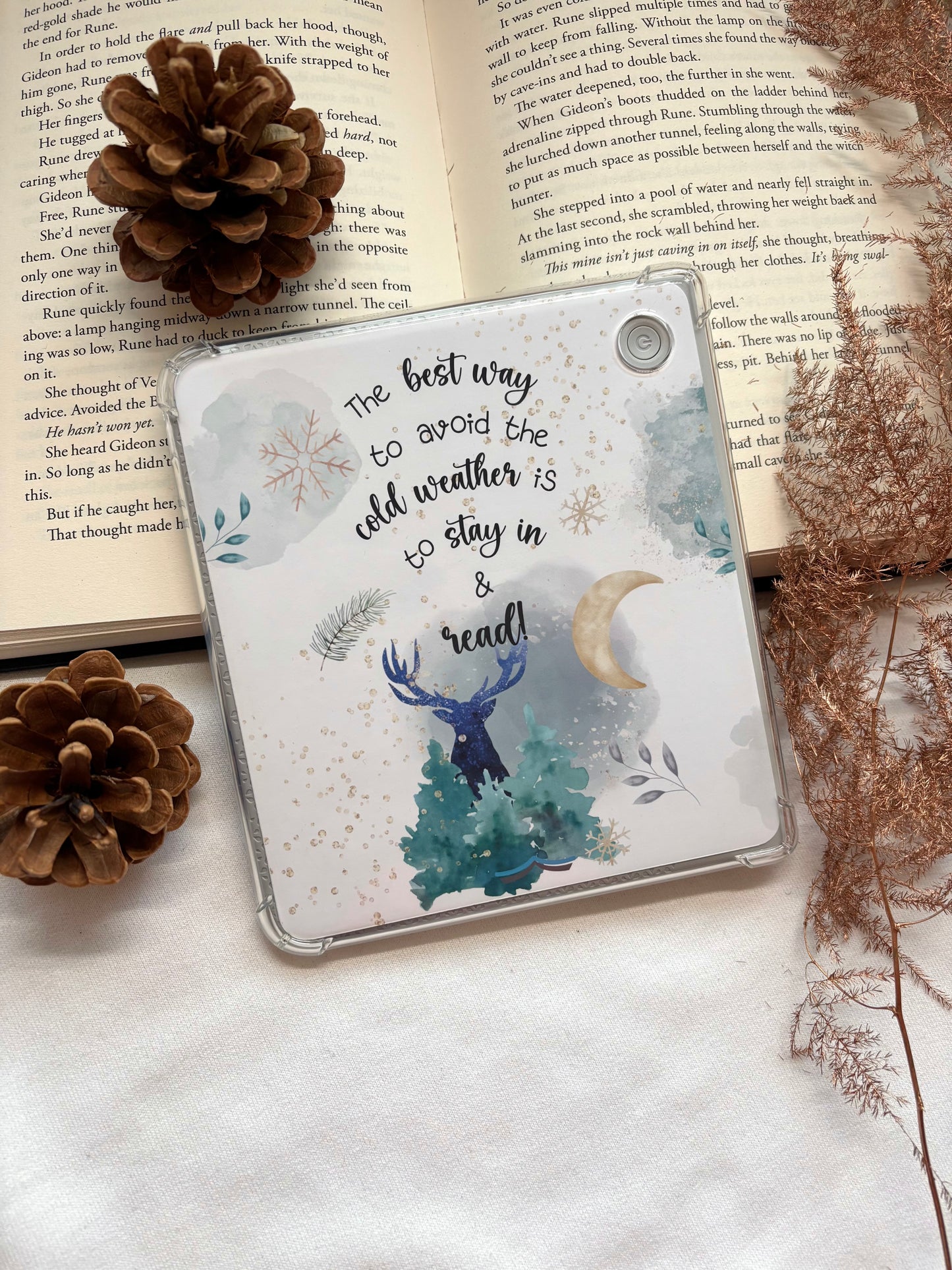 E-reader Insert Winter Fantasy