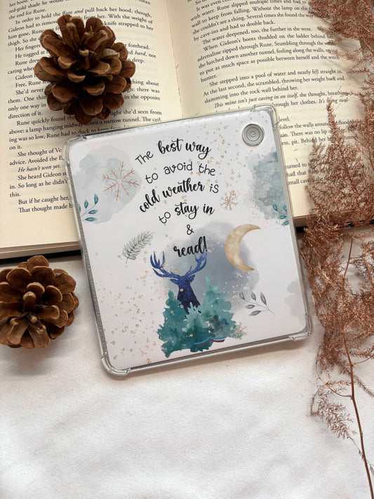 E-reader Insert Winter Fantasy