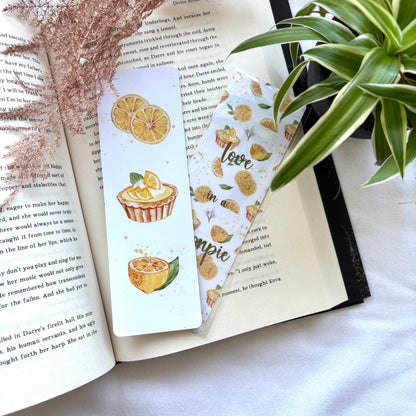 Papieren boekenlegger Lemonpie